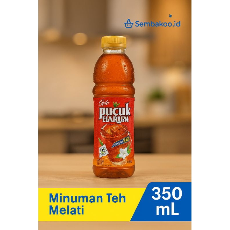 

Teh Pucuk Harum Jasmine 350ml - Minuman Teh Melati Segar & Manis Pelepas Dahaga