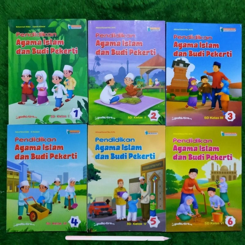 ORIGINAL BUKU PENDIDIKAN AGAMA ISLAM DAN BUDI PEKERTI KELAS 1 2 3 4 5 6 SD/MI KURIKULUM MERDEKA YUDI