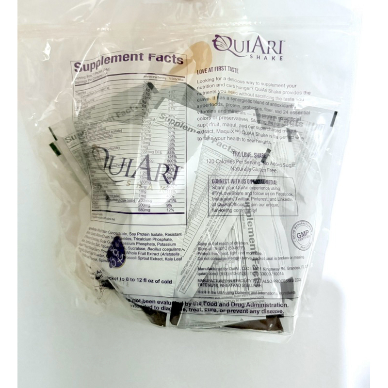 

SALE-Quiari shake rasa vanila dan coklat.