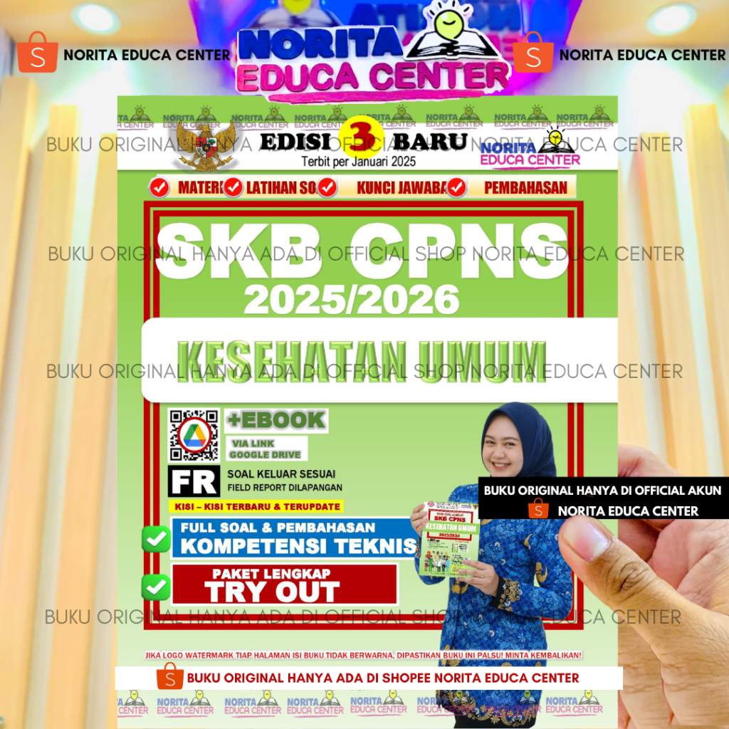 BUKU SKB CPNS BIDAN TERAMPIL NORITA EDUCA CENTER
