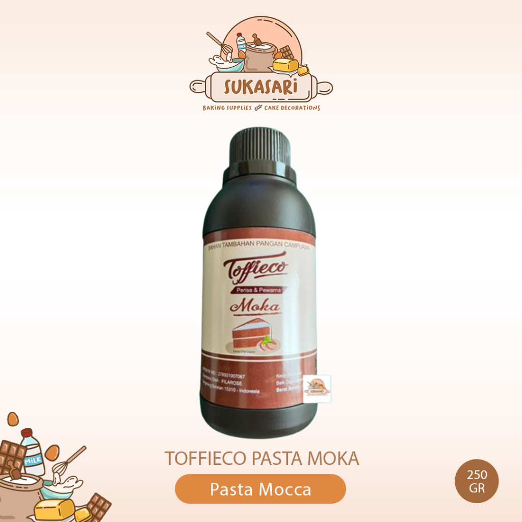 

Toffieco Pasta Mocca 250gr Moka perisa paste