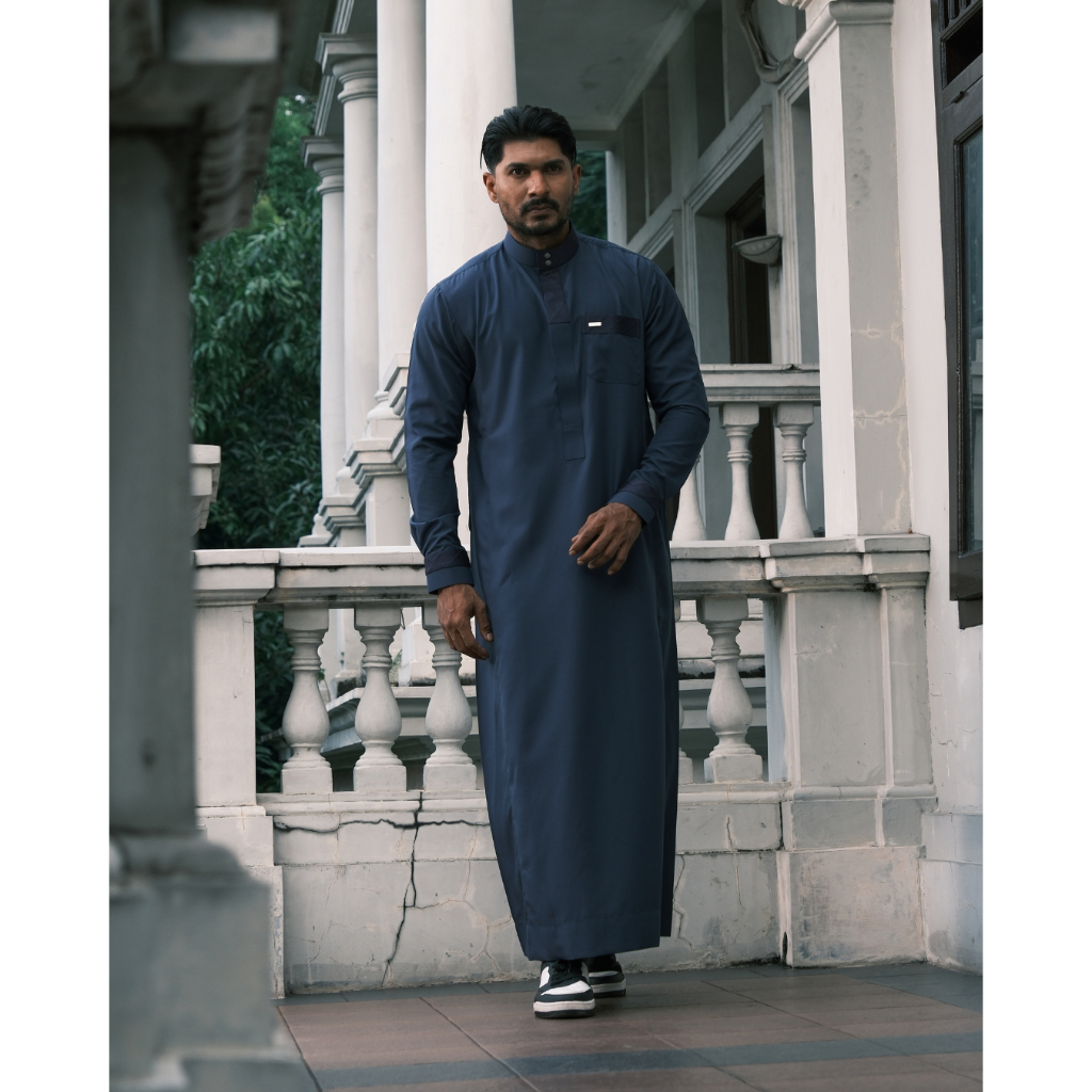 Shahama Thobe Exclusive SH-151 Navy