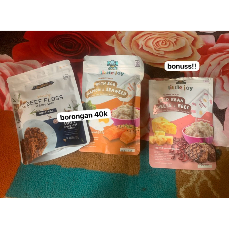 

abon cipung dan bumbu tabur