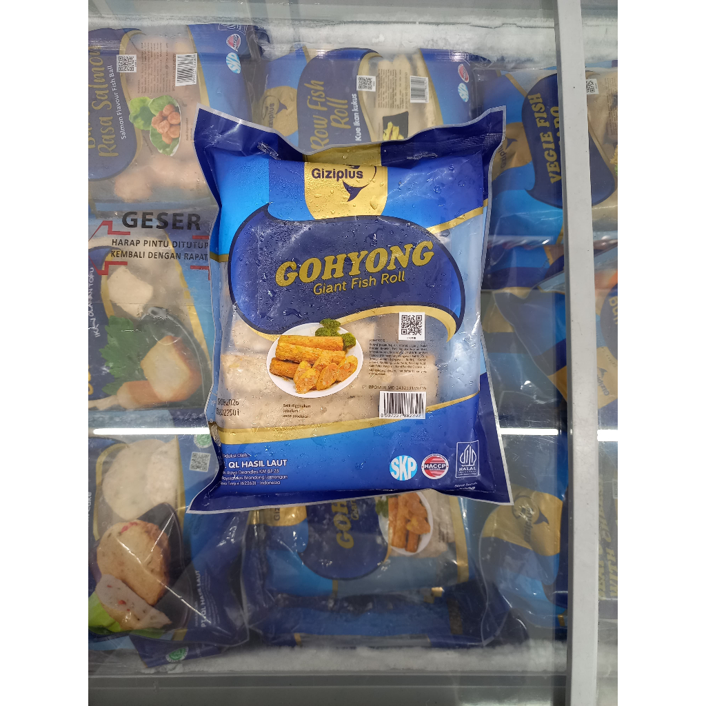 

Frozenfood GIZIPLUS Gohyong 500gr