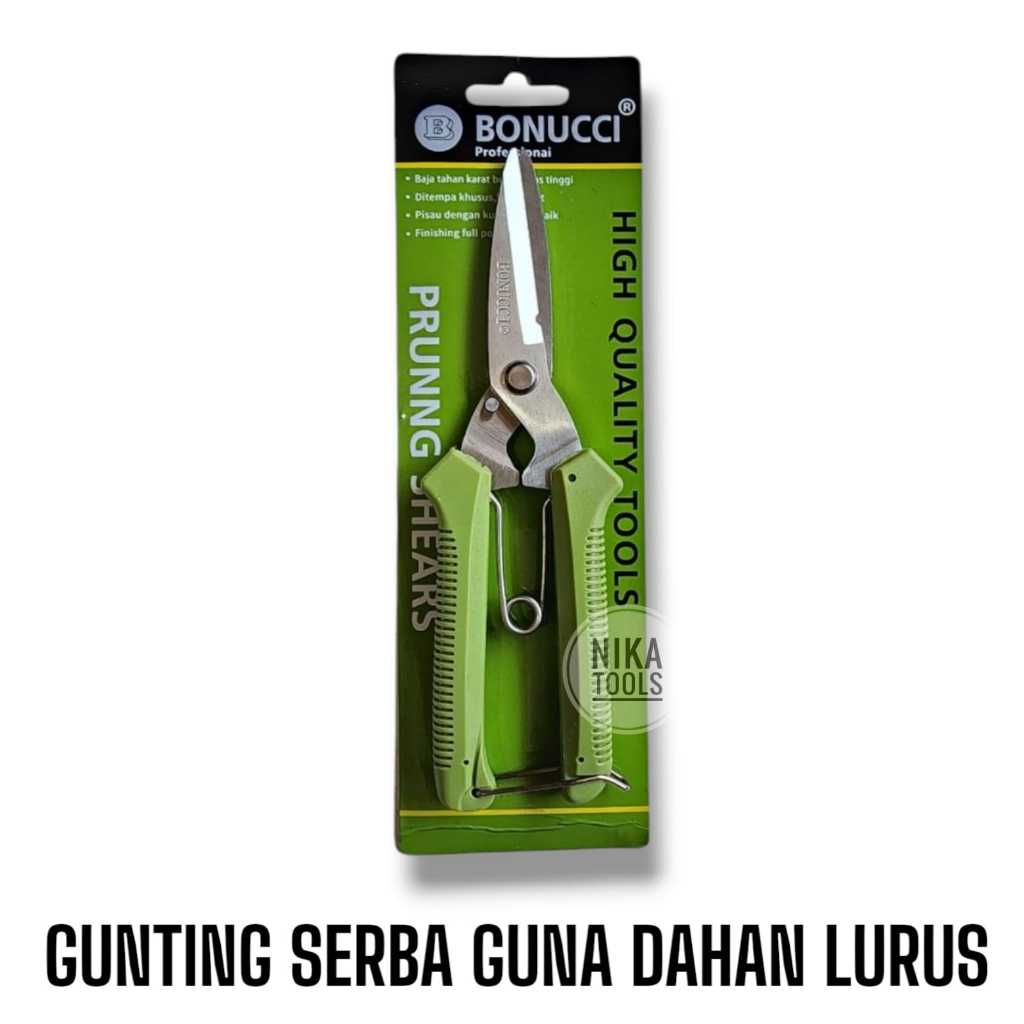 Gunting Dahan Bunga Ranting Pohon Lurus