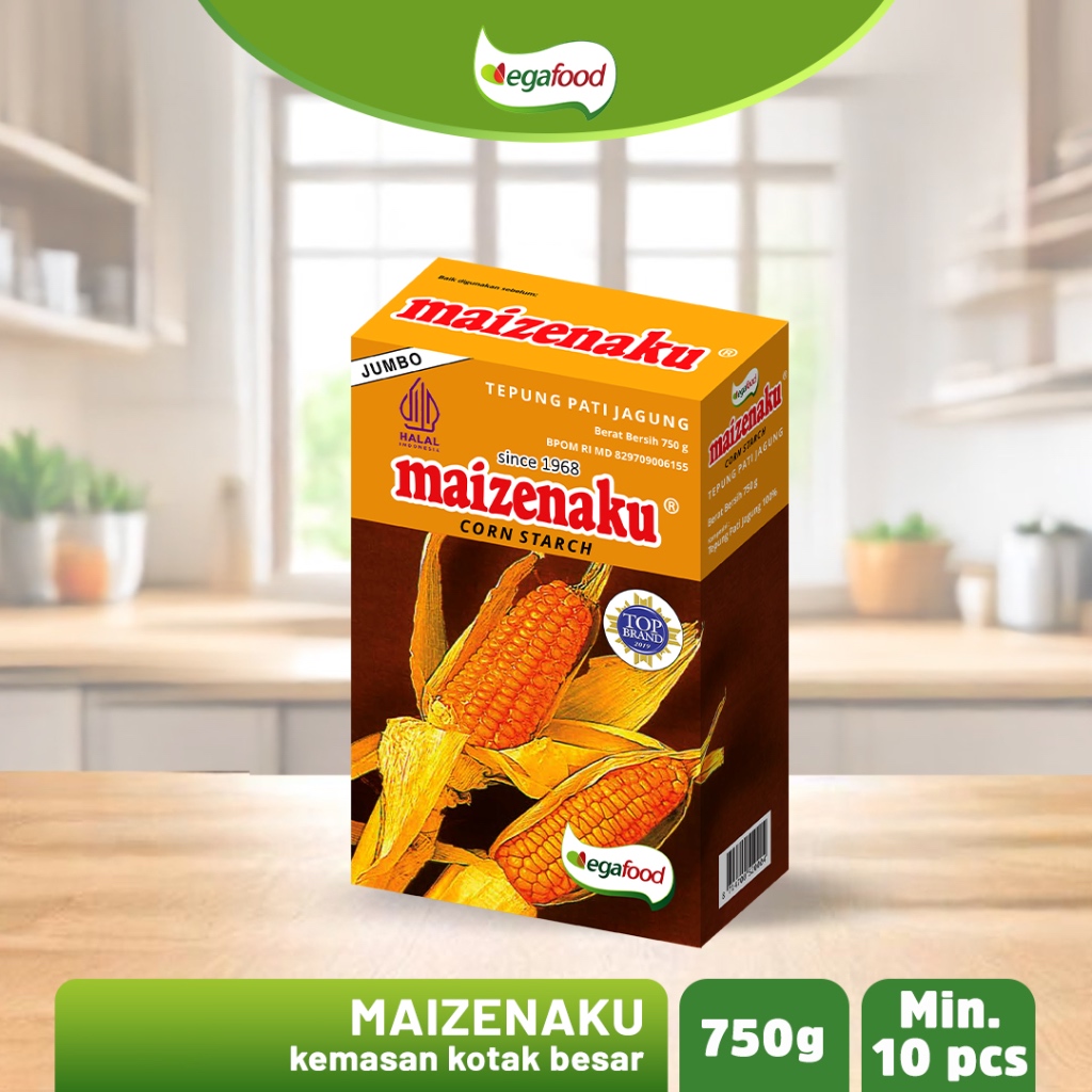 

MAIZENAKU / Tepung Pati Jagung / Tepung Maizena 750 gram