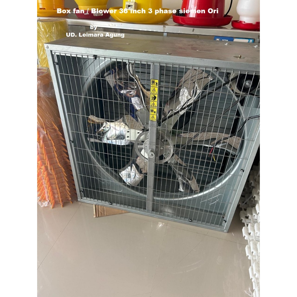 Box Fan/blower 36 inch 3 phase