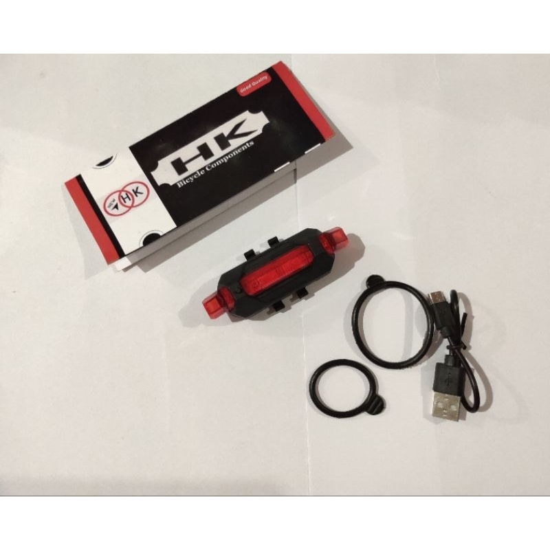 LAMPU LED BELAKANG SEPEDA OFF (MATI)