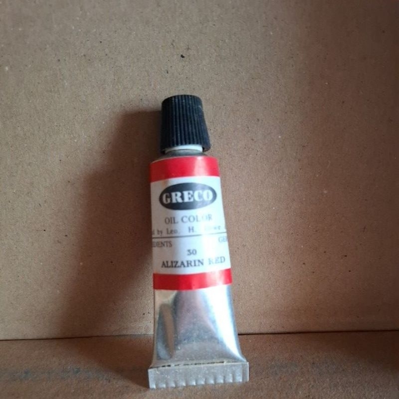 

cat minyak / oil colour greco ALIZARIN RED 30