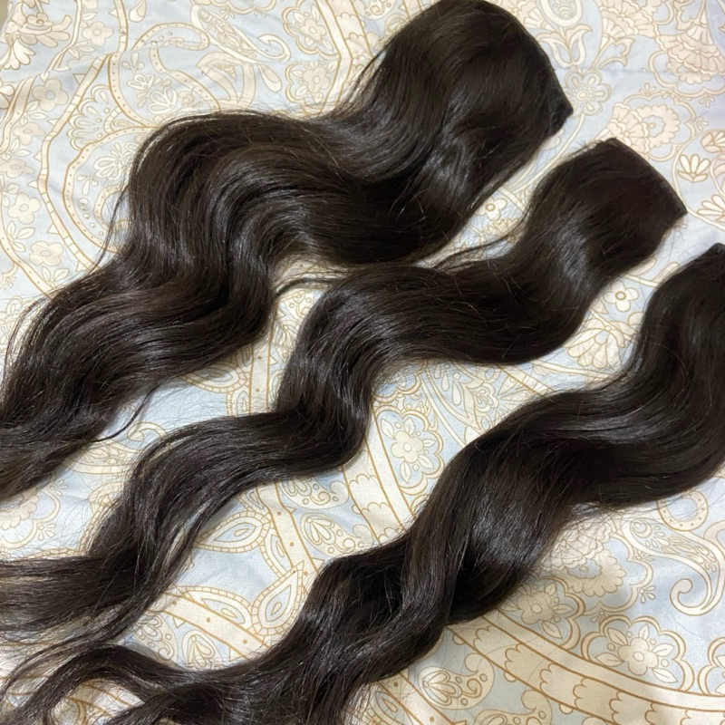 hairclip human hair preloved