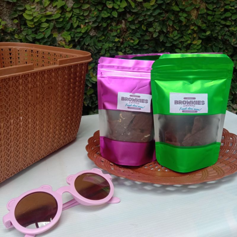

Brownies Crispy / Keripik Brownies