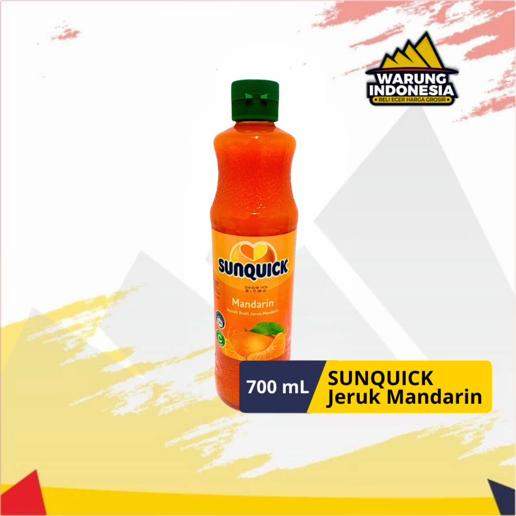 

Orange Squash Sunquick 800ml (Jeruk Mandarin)