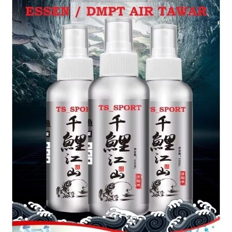 DMPTCAIR PENARIK IKAN UMPAN ADIKTIF UMPAN PANCING DMPTCAIR SEMPROT