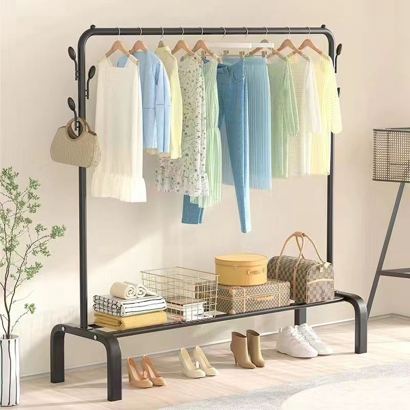 Rak Gantung Baju Besi - Stand Hanger Besi - Rak Gantungan Baju Berdiri -  Rak Jemuran Pakaian