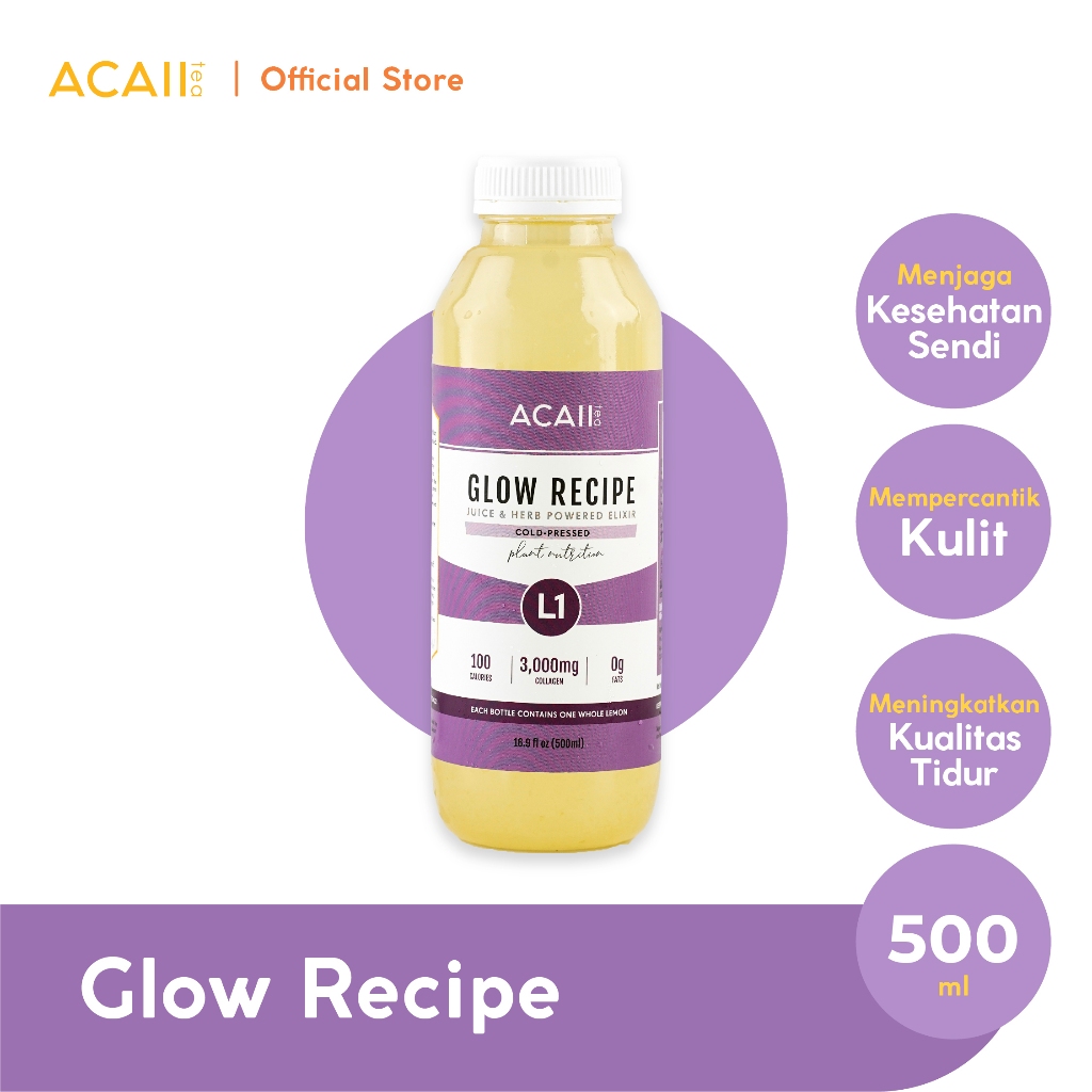 

Acaii Tea Glow Recipe 500ml