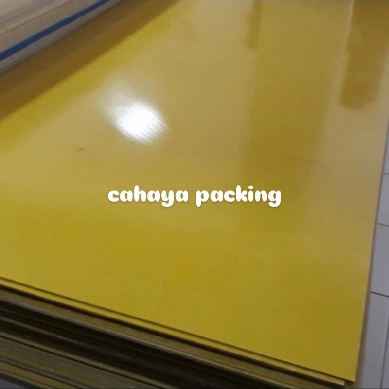 Resin Kuning Lembaran 100x200cm Tebal 0,5mm 1mm 1,5mm 2mm 3mm 4mm