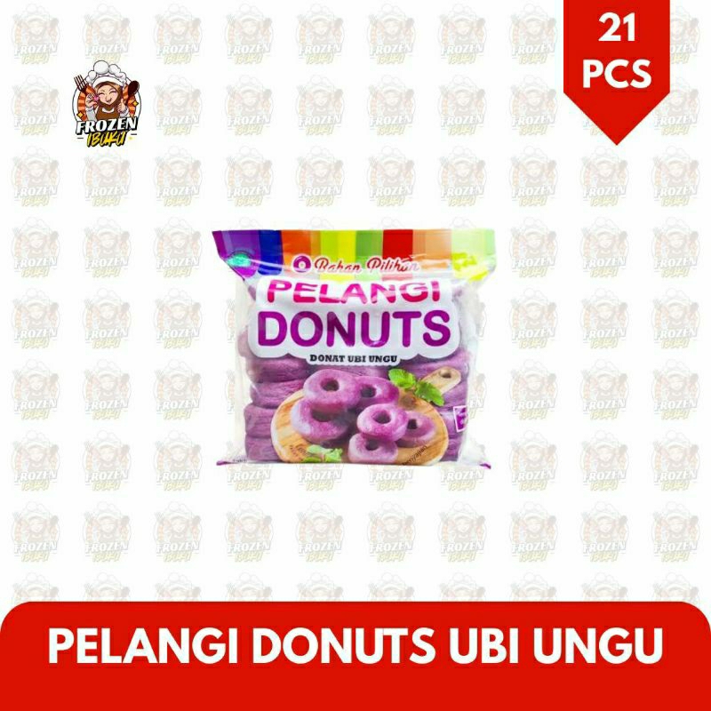 

PELANGI DONUTS UBI UNGU ISI 21 PCS