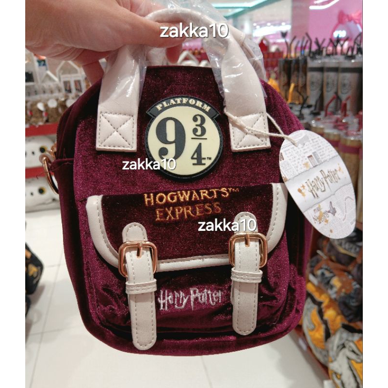 Miniso Harry Potter Hogwarts Express Crossbody Bag | HandBag | Tas Selempang & Tas Jinjing Lucu