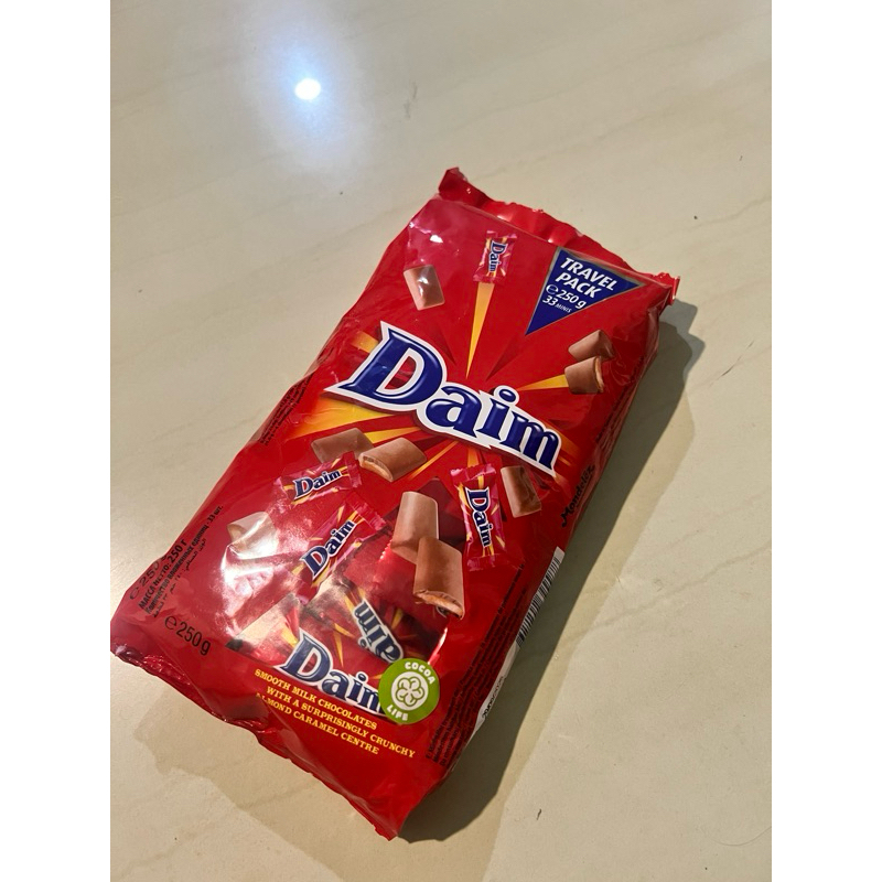

Daim Smooth Milk Chocolates 250Gr (33pcs)