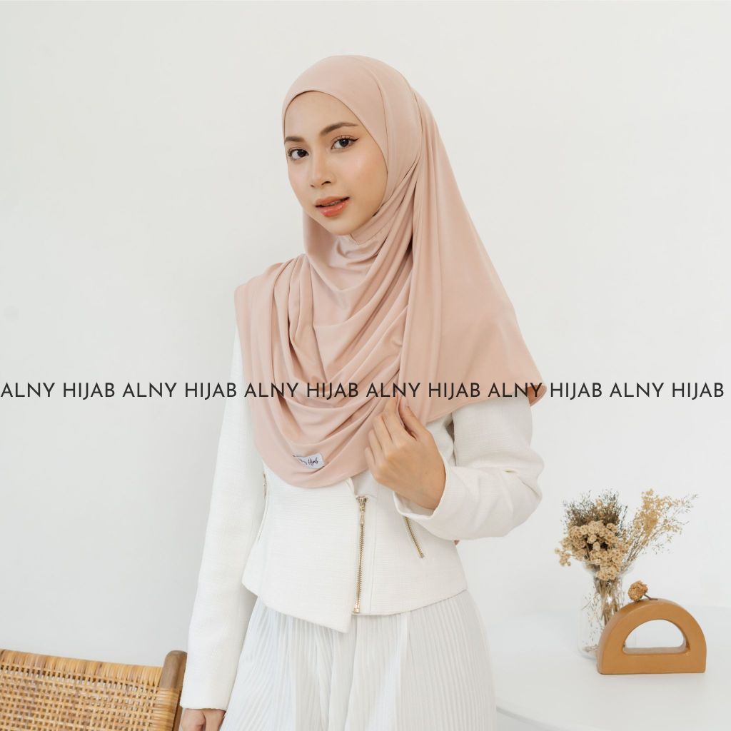 Pashmina Instan Oval Jersey Premium Pashmina Jersey Premium Pashmina Oval