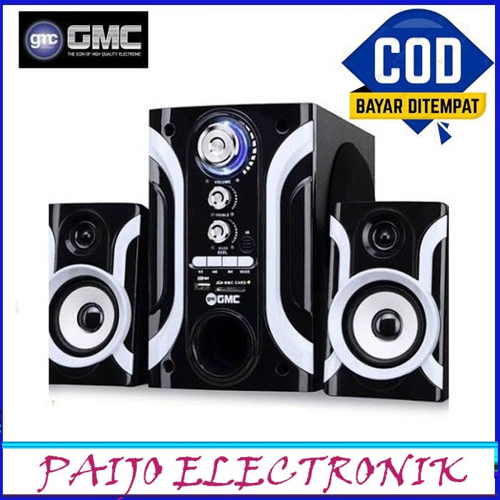 SPEAKER GMC 888L BT Speaker Multimedia Bluetooth FM RADIO USB
