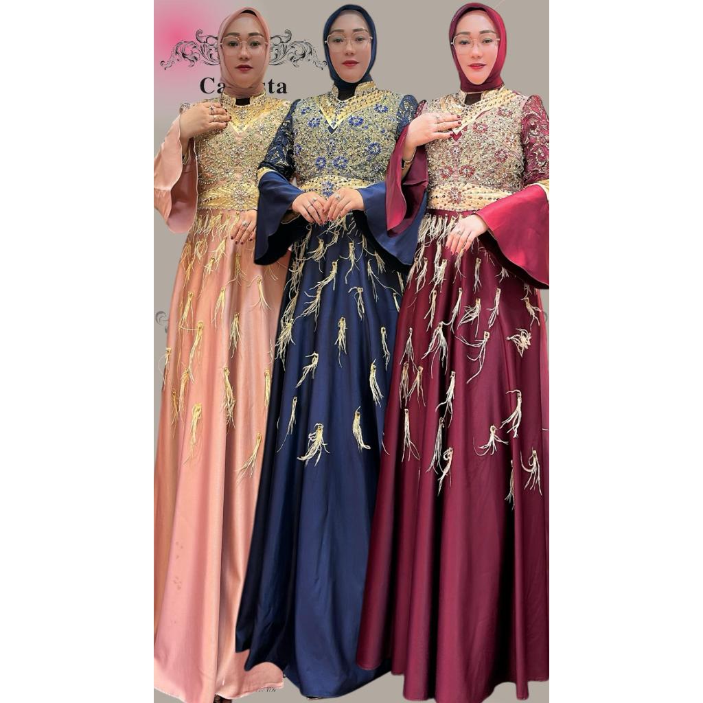 Baju Pesta Elizabeth 30556 Mewah untuk Wanita Elegan