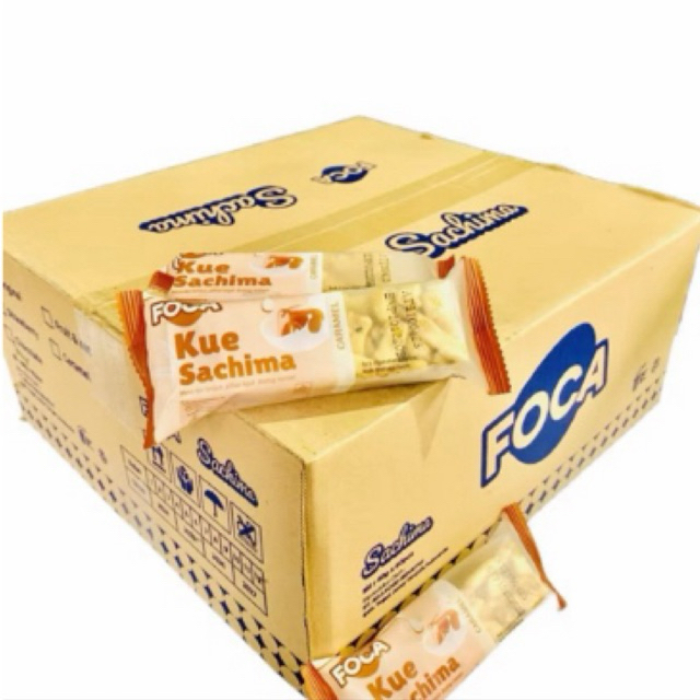 

Foca Kue Sachima-Paket 1 Karton isi 60 pcs, 1800 gram