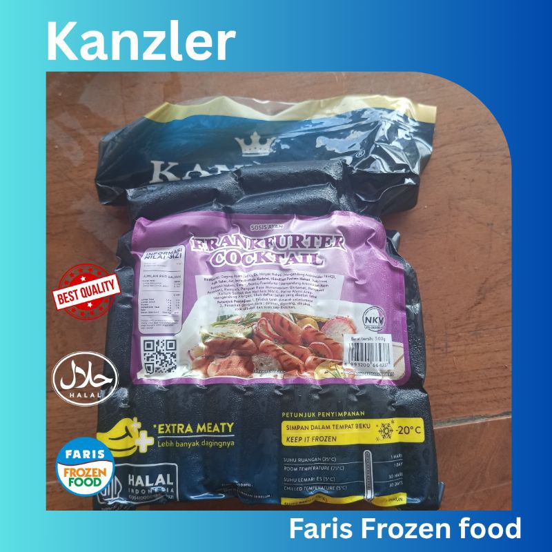 

Kanzler Frankfurter Cocktail 500 gram
