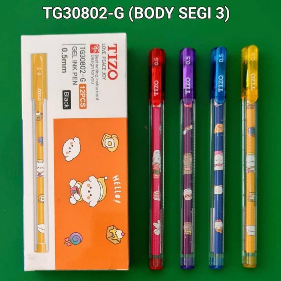 

Bolpen Gel Tizo TG30802-G / TG30802-G Gel Pen