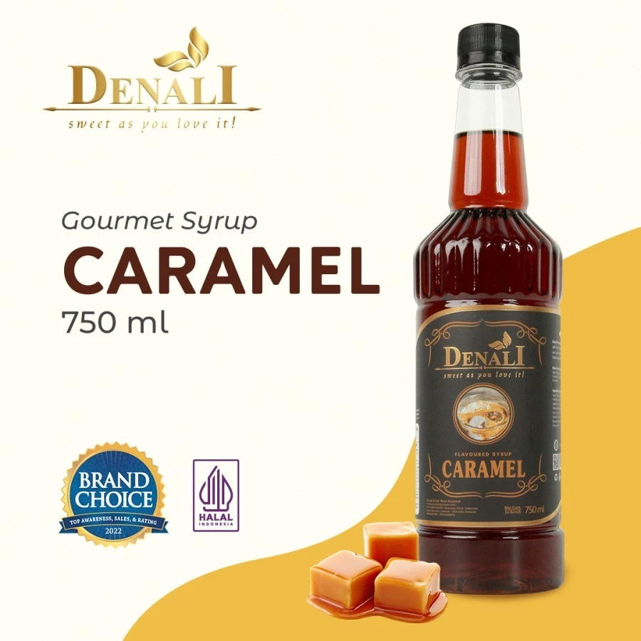 

DENALI CARAMEL SYRUP 750 ML