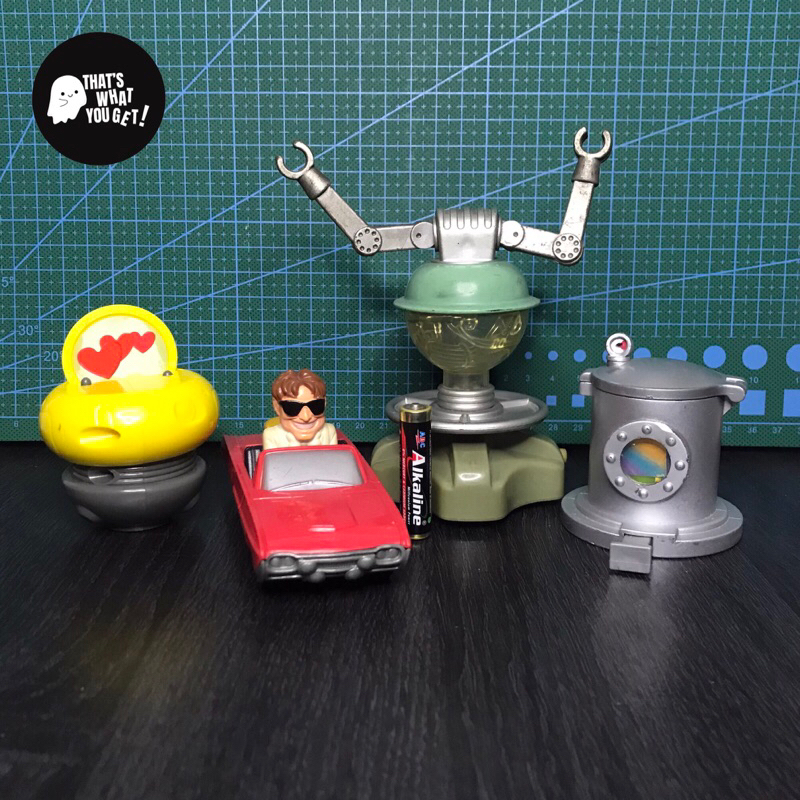 Mainan Preloved Walt Disney Flubber Robin Williams Vintage 1997 Happy Meal