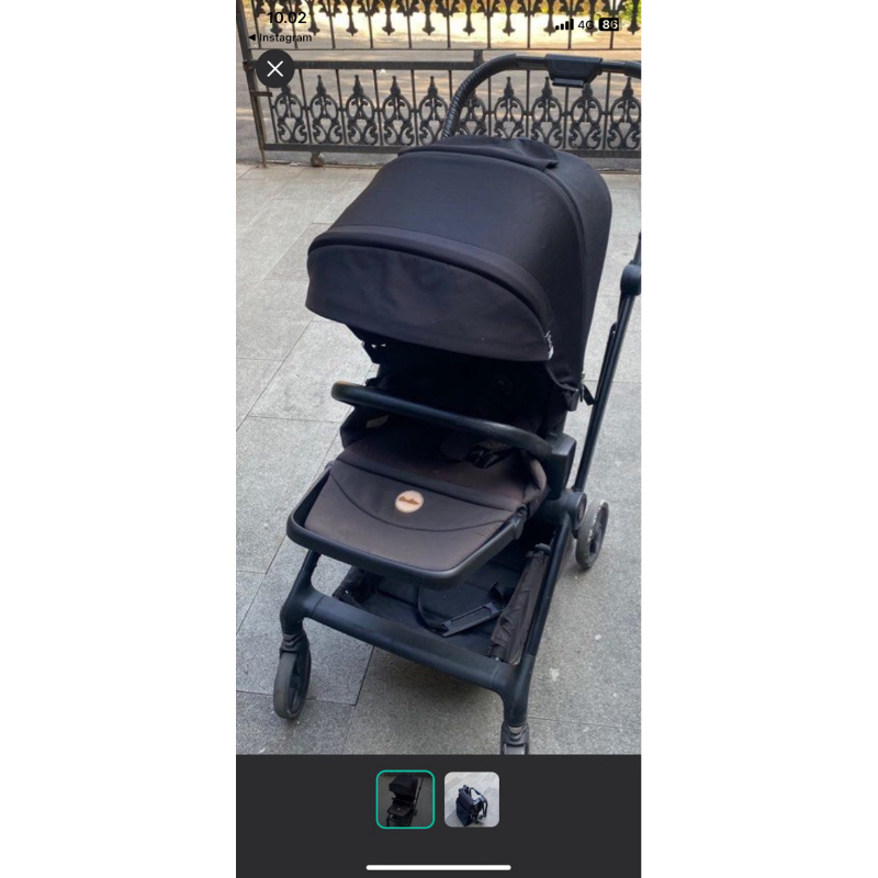 stroller cocolatte convertz