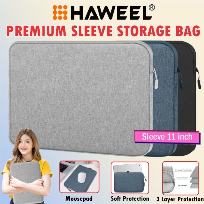 CHUWI Minibook X 2025 10.5 Inch N150 Haweel Sleeve Case Zipper Briefcase Bag Carrying Bag Pouch Cove