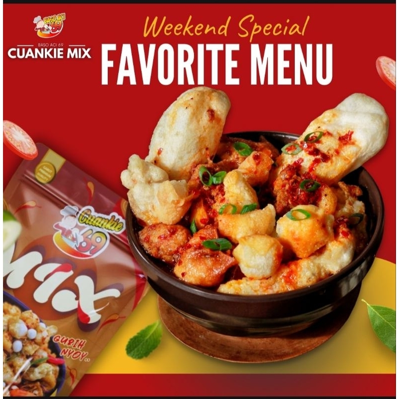 

Baso aci 69 - Cuankie mix sambal geprek