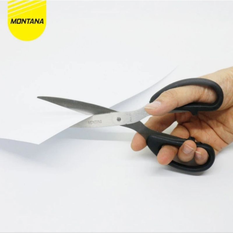 

MONTANA Scissors Gunting Stainless Steel 12 Pcs Multipurpose Kuat Tajam Anti Karat STI-165 / lusin