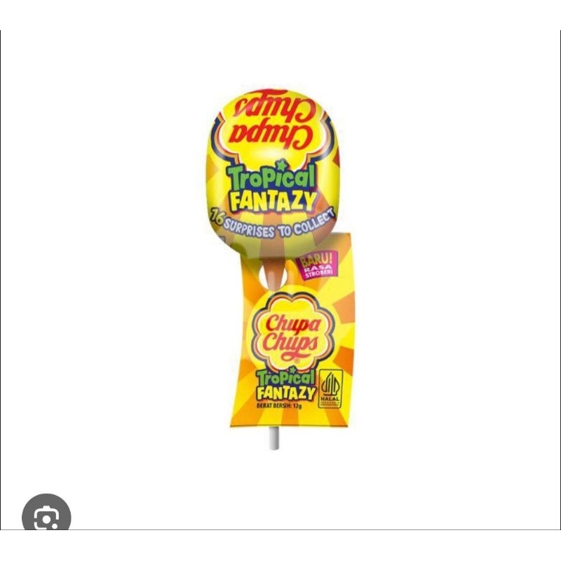 

CHUPA CHUPS TROPICAL FANTAZY SERIES PERMEN LOLLIPOP CHUPA CHUPS