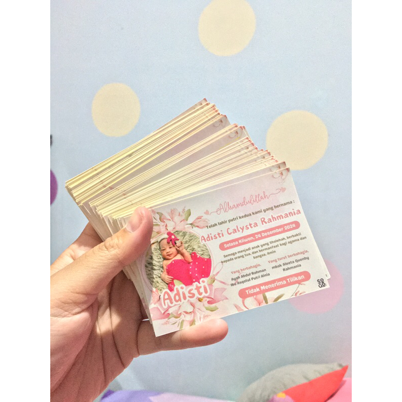 

STIKER TASYAKURAN BAYI TERMURAH