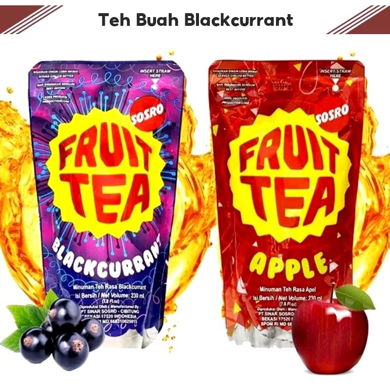 

Fruit Tea 1 Karton isi 24 Pcs