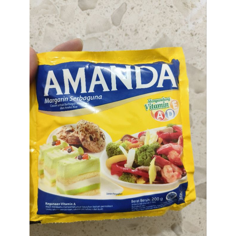 

Mentega Amanda Kemasan 200 Gram