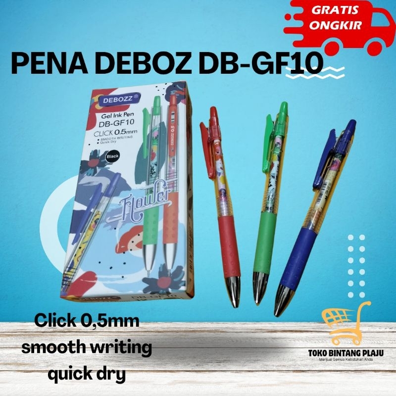 

PENA GEL DEBOZ DB-GF10 FLOWER