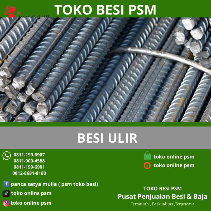 Besi Ulir 13MM 12KG