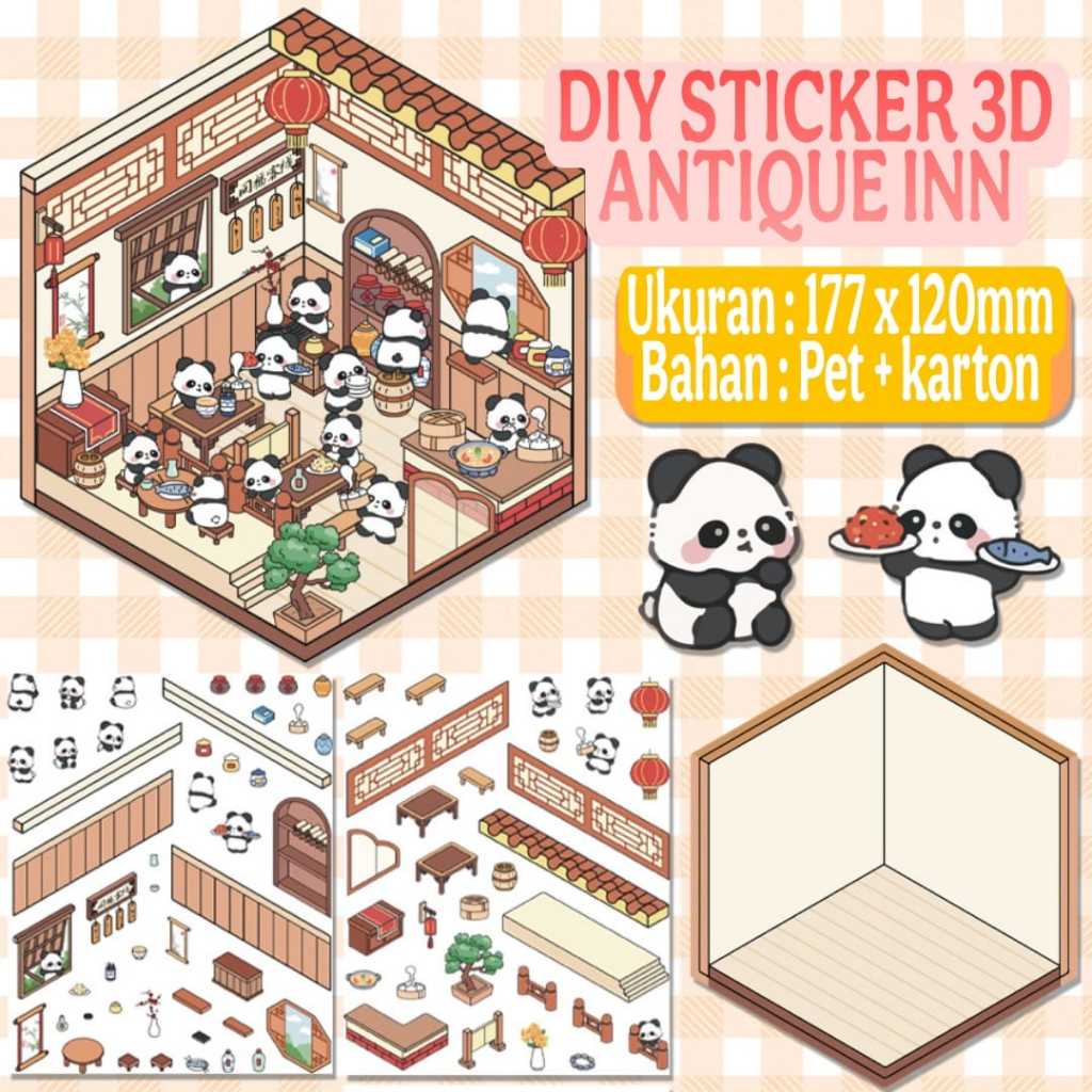 

DIY STICKER 3D SATISFYING DECORATION LANDSCAPE