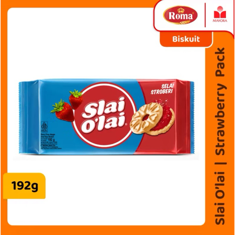 

Roma Slai O'lai Strawberry 192 Gram