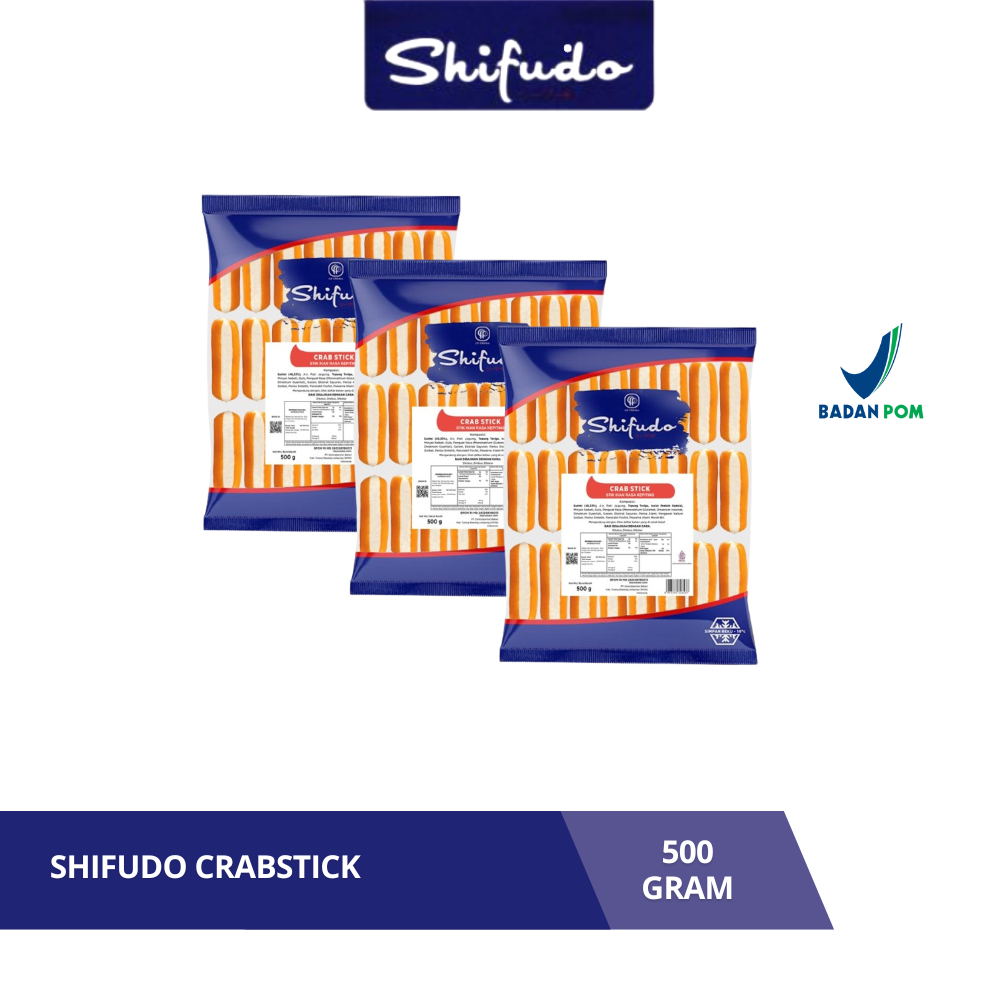 

Shifudo - Crab Stick 500 Gram - 3 Pcs