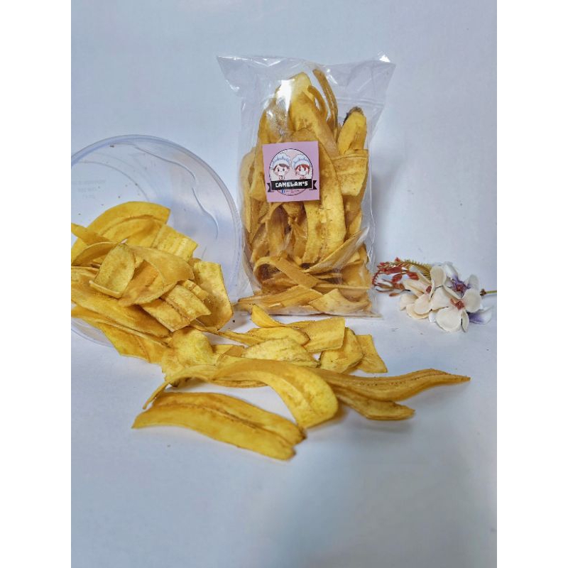 

terlaris keripik pisang manis 150 gram renyah enak