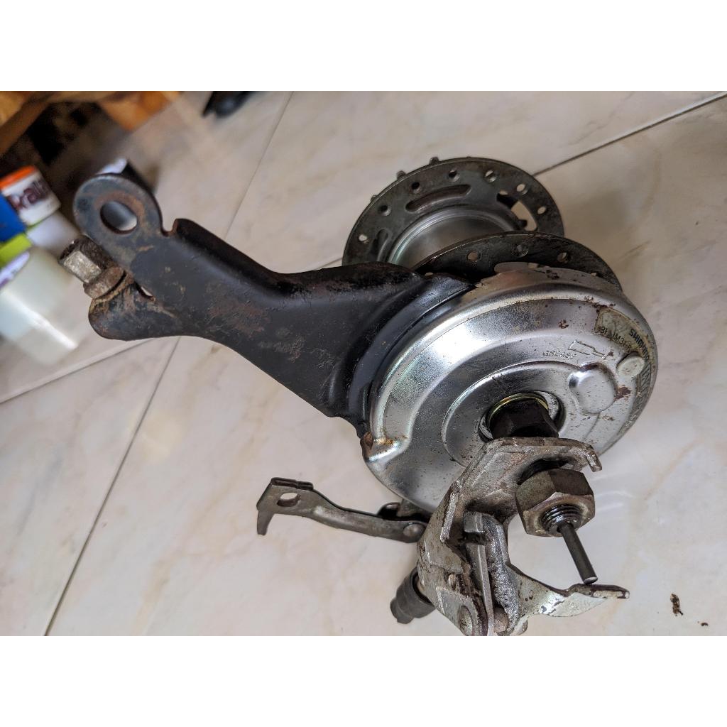 hub internal gir versneleng 3 speed shimano SG-3R35 japan H 36 sepeda onthel
