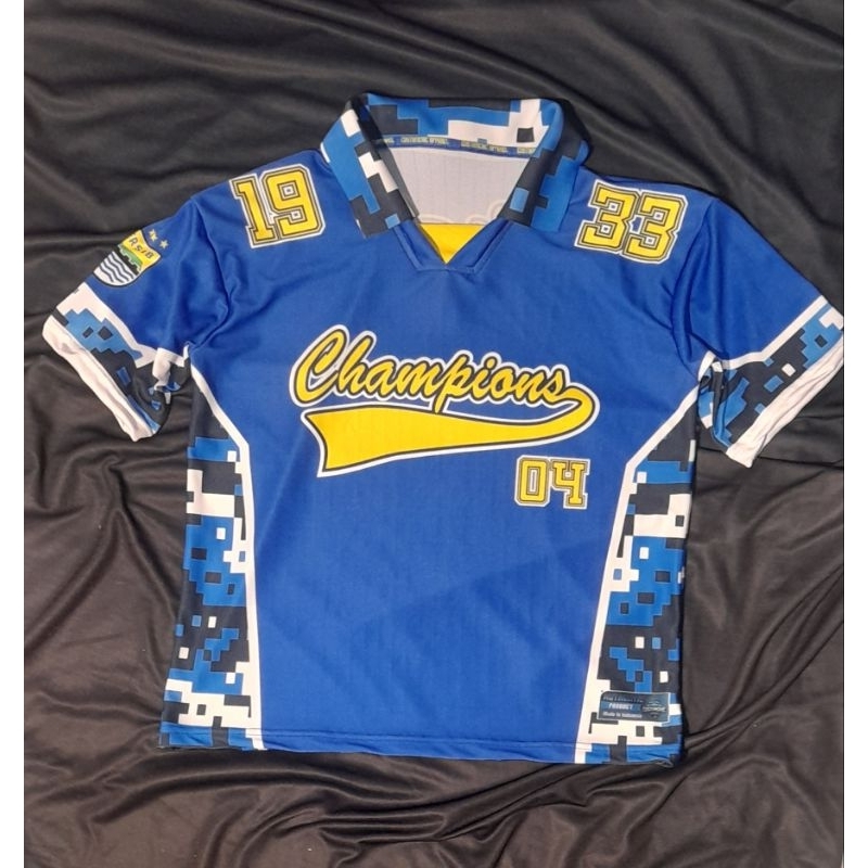 jersey persib juara boxy retro oversize kaos baju persib anak dan dewasa premium