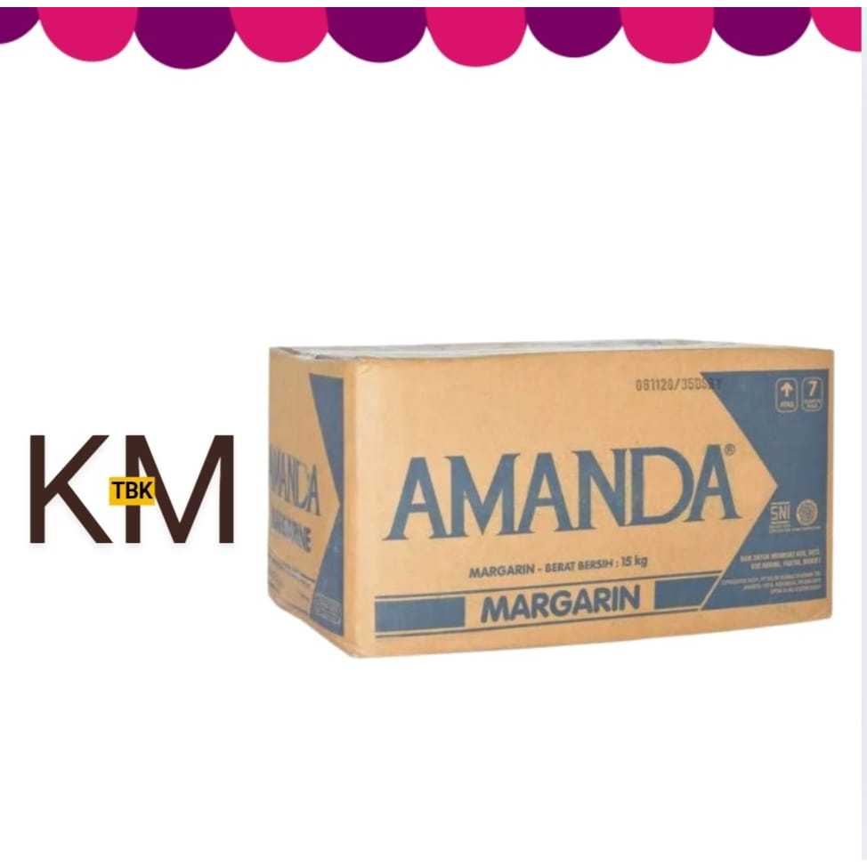 

Amanda Margarine 15 kg/Dus