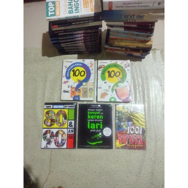 Buku Dongeng - Fakta - Unik - Gokil - Alasan Konyol - Trend; Asal Usul BENDA, 100 HAL PALING BIKIN P