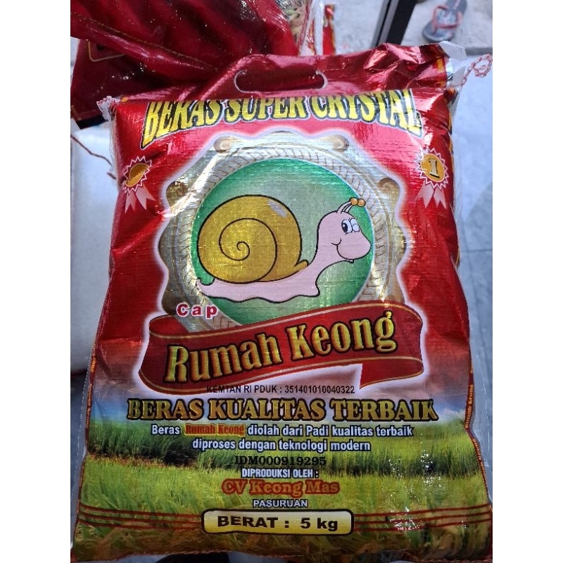 

BERAS RUMAH KEONG 5KG
